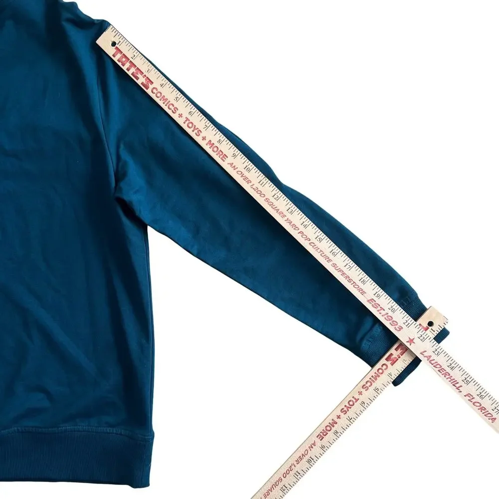 U.S. Polo Assn Teal Ruffle Sweatshirt XL NWT - Picture 8 of 10